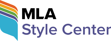 MLA style center logo