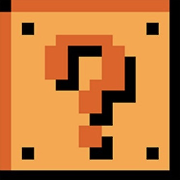 anything could pop up Super Mario Bros question block